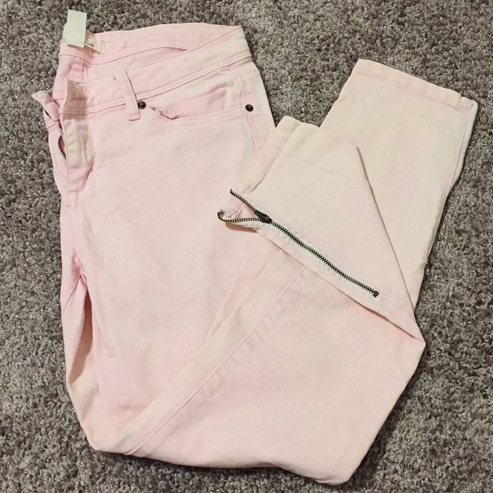 Pink jeans